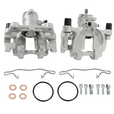 For Ford Edge Escape Fusion Lincoln MKC 2x Rear Side Brake Caliper w/ Bracket