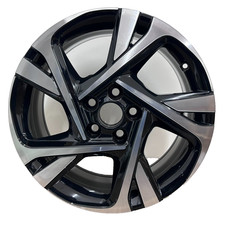 TOYOTA CH-R GENUINE 7J 18" ALLOY WHEEL BLACK DIAMOND CMS1305-2