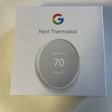 Google Nest Termostato Intelligente, Neve - GA01334-US