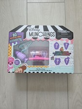 Disney Munchlings Mini Munch Display 7pc with 4 Mystery Figures S1 New in Box