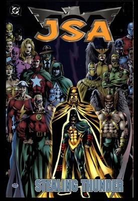 JSA Stealing Thunder DC Comics 2003 First Printing Trade Paper Back L@@K!
