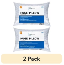 (2 pack) Huge Overfilled Queen Bed Pillow, , by Mainstays