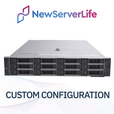 DELL R740xd 12LFF Server 2x Gold 6152 2.1GHz 44 Cores 512GB H730p 4xRJ45