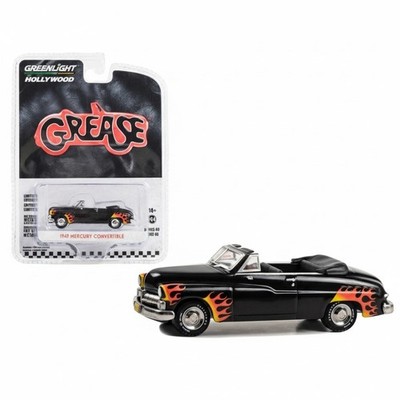 Greenlight 62010B Grease 1949 Mercury Convertible schwarz 1:64 NEU