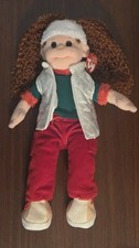 Ty Beanie Boppers "Merry Margaret" Christmas Doll Shoe Coating Mostly Rubbed Off