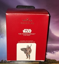 BNIB 2020 DISNEY Star Wars Hallmark Ornament Keepsake THE MANDALORIAN Christmas