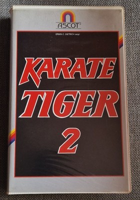 Karate Tiger 2  - Vhs - Loren Avedon - Cynthia Rothrock - Ascot Video