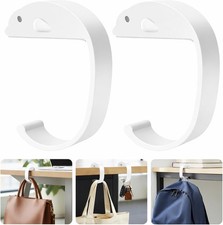 2 PCS Purse Hook for Table Heavy Duty, Bag Hanger for Table, Classroom, Office,