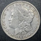 1903-S Morgan Silver Dollar $1 Coin Better Date VF Details Very Fine Light Clean