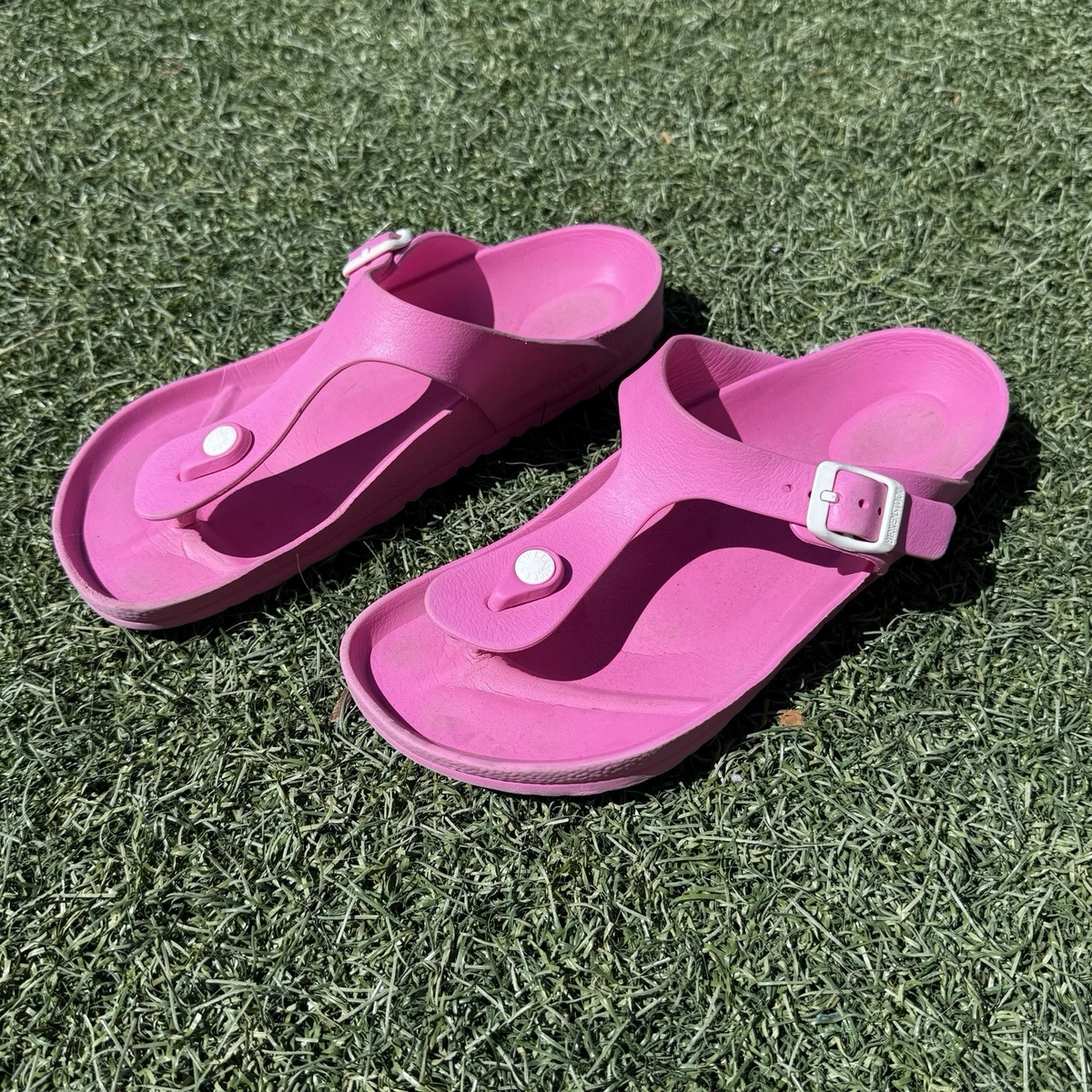 Birkenstock Gizeh Pink Sandals for Women for sale | eBay display picture 1