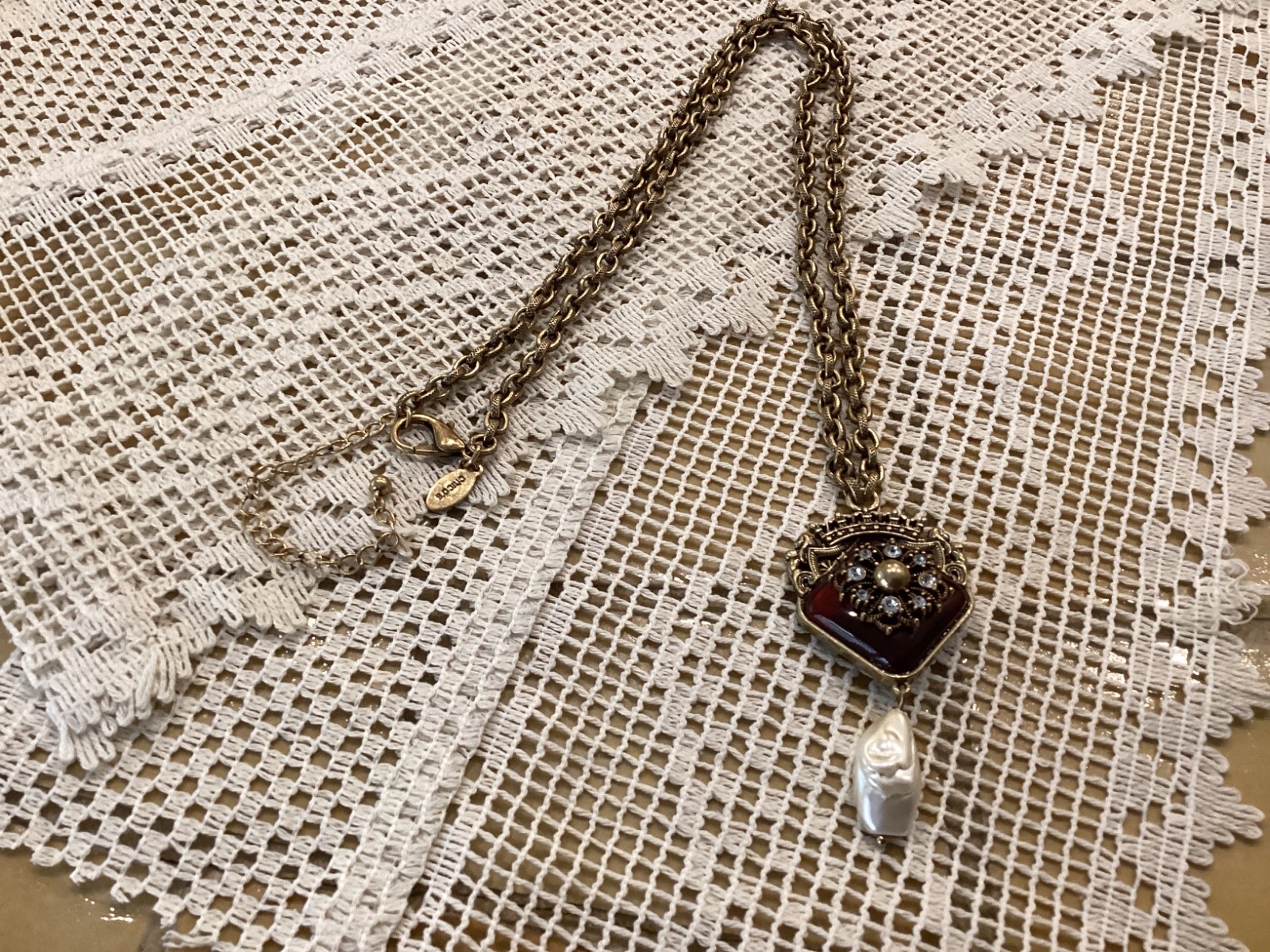 Chico's Statement Long Necklace - image 1