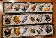 Collectors' Series Lot Of 18 Poland Mini Vintage Ornaments