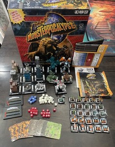 Monsterpocalypse 2-Player Starter Set Battle Miniatures Game + Mega Cyber Khan