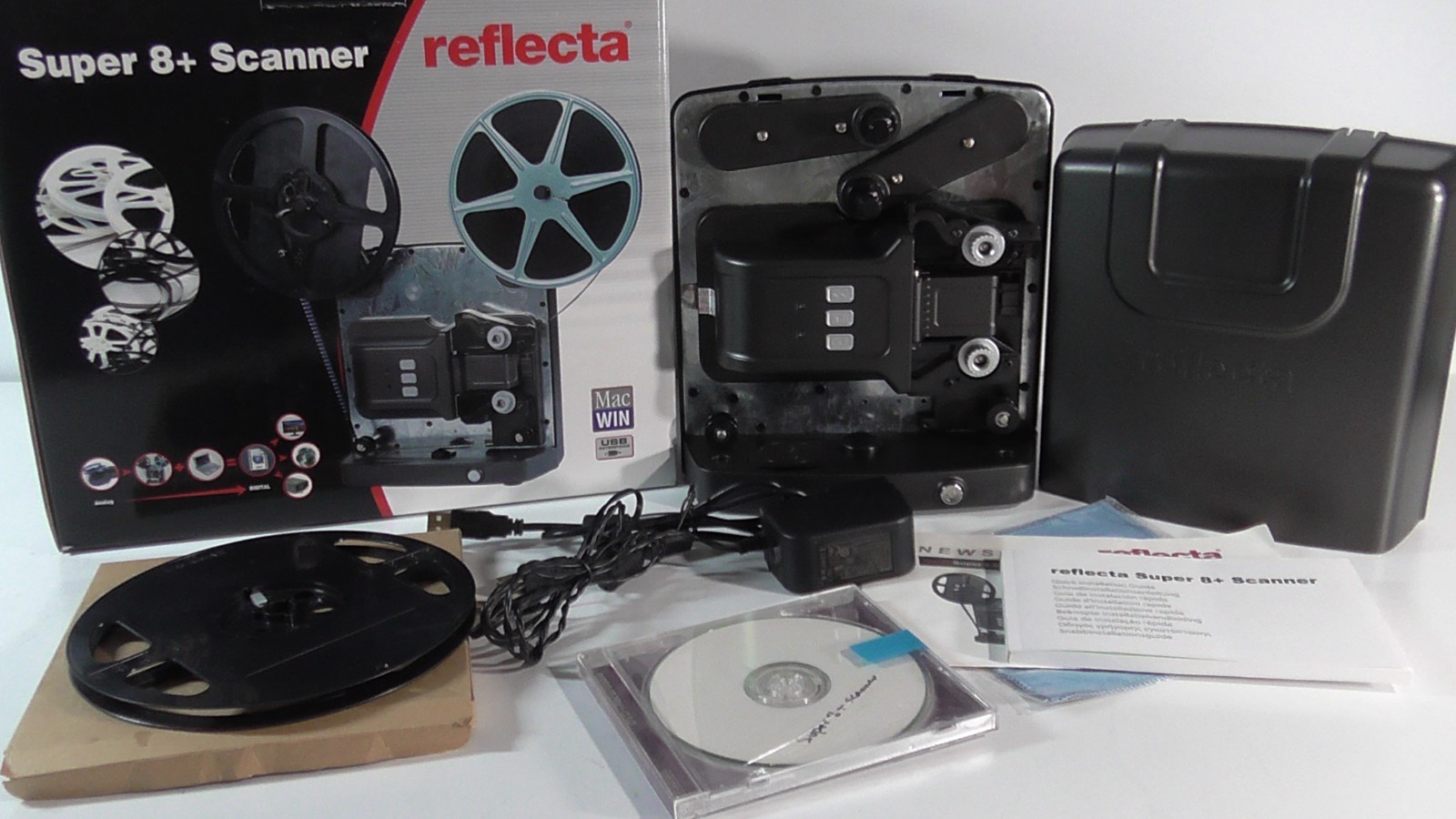 Pacific Image Reflecta Super 8+ Scanner Ultra-rare, true frame-by-frame scanner.