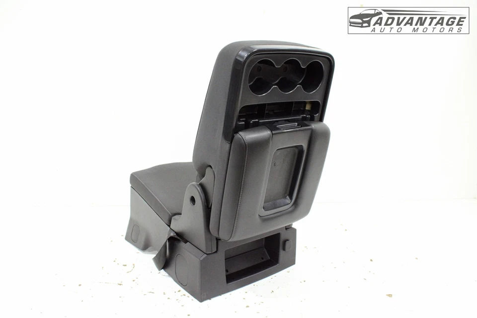 Chevrolet Silverado 1500 LD 19 consola central delantera asiento reposabrazos plegable tela OEM Foto 4 de 4