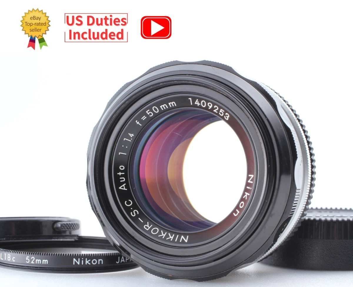 Nikon NIKKOR 50mm f/1.4 Camera Lenses for sale - eBay