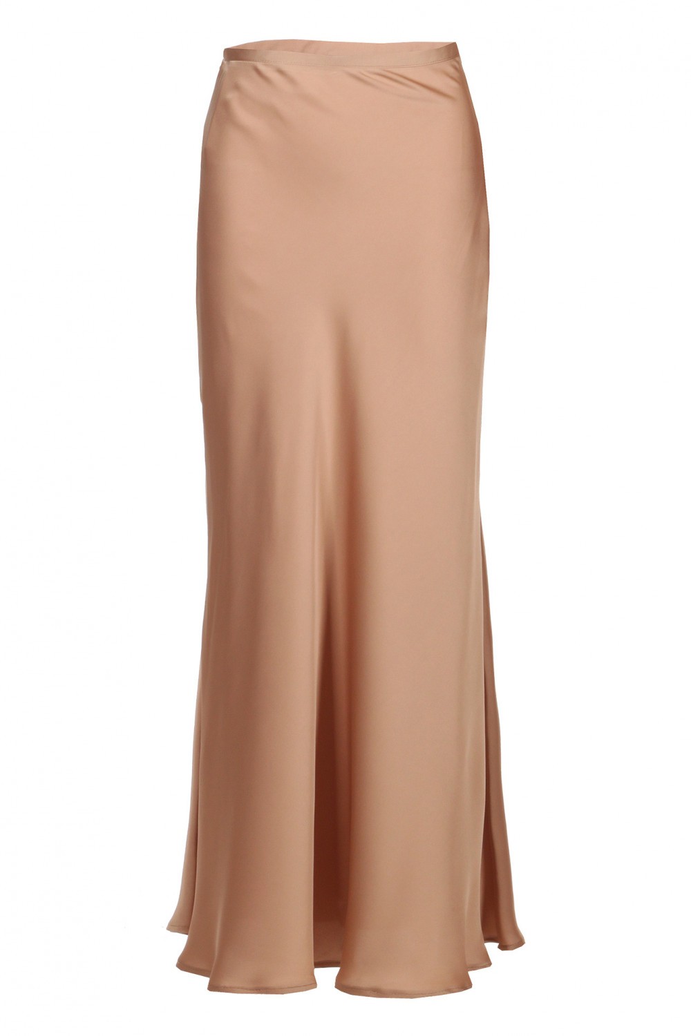 Mocha silk skirt Size 2, 4, 6, 8, 10 US Fashionable NEW High Quality