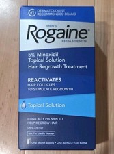 MENS ROGAINE EXTRA STRENGTH 5 MINOXIDIL HAIR REGROWTH TREATMENT 2oz