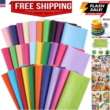 150 Sheets Tissue Paper, 14x20 Inch Tissue Paper for Gift Bags 30 Colors Gift...