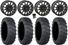 System 3 SB-5 15" Wheels Black 32" Versa Cross V3 Tires Can-Am Defender