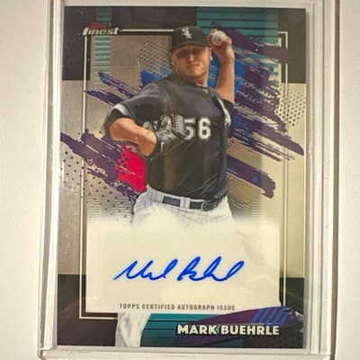 Topps Finest 2026 Mark Buehrle Chicago White Sox Autograph Insert #FMA-MBR