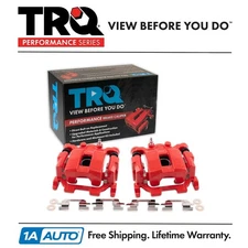 TRQ Performance Rear Brake Caliper Set Fits 2011-2018 INFINITI 2009-2023 Nissan