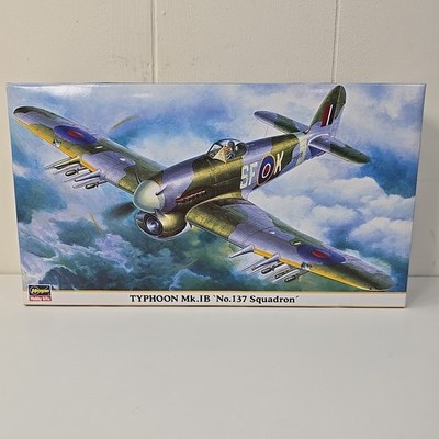 Hasegawa 1:48 Typhoon Mk.IB No.137 Squadron Airplane Kit NEW Sealed 09379