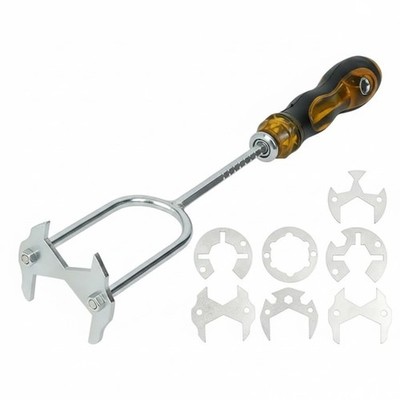 TailWaggers 21-in-1 Telescopic Multi-function Sink Wrench with 7 Interchangea...