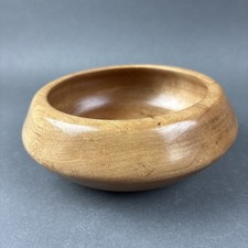 Hand Turned Wooden Bowl Wood Maple Birch 
