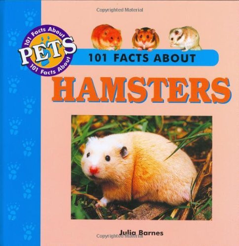 101 Facts About Hamsters (101 facts about pets) by Barnes, Julia D. Hardback The - Picture 1 of 2