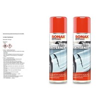 2x 300ml SONAX TEERENTFERNER TEER ÖLFLECK ENTFERNER REINIGER AUTOPFLEGE