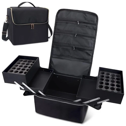 Deciniee Large Makeup Travel Train Case - Picture 1 of 5