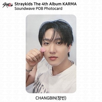 Stray Kids The 4th Album Karma Soundwave POB Photocard KPOP K-POP