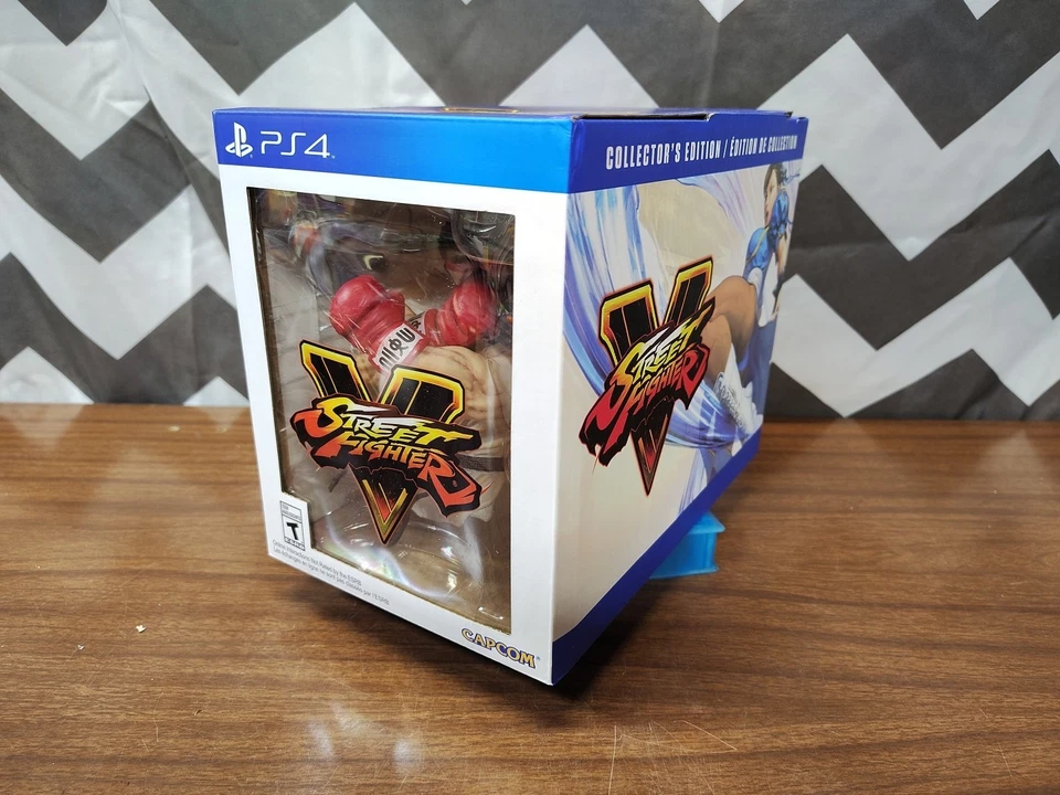 OPEN BOX NEW Street Fighter V - Collector's Edition (PlayStation 4, 2016) - Image 2 of 4