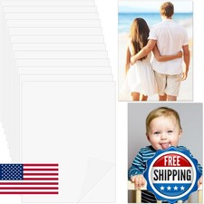 ArtCute 12 Pcs Sublimation Metal Photo Blanks Signs A240103