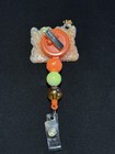 Retractable ID Holder Badge Reel With Charm — photo 2