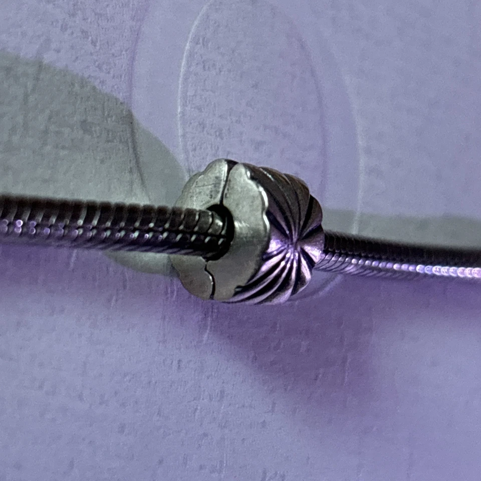 Authentic Pandora Sunburst Sterling Silver 790210 Clip Charm - Image 2 of 4