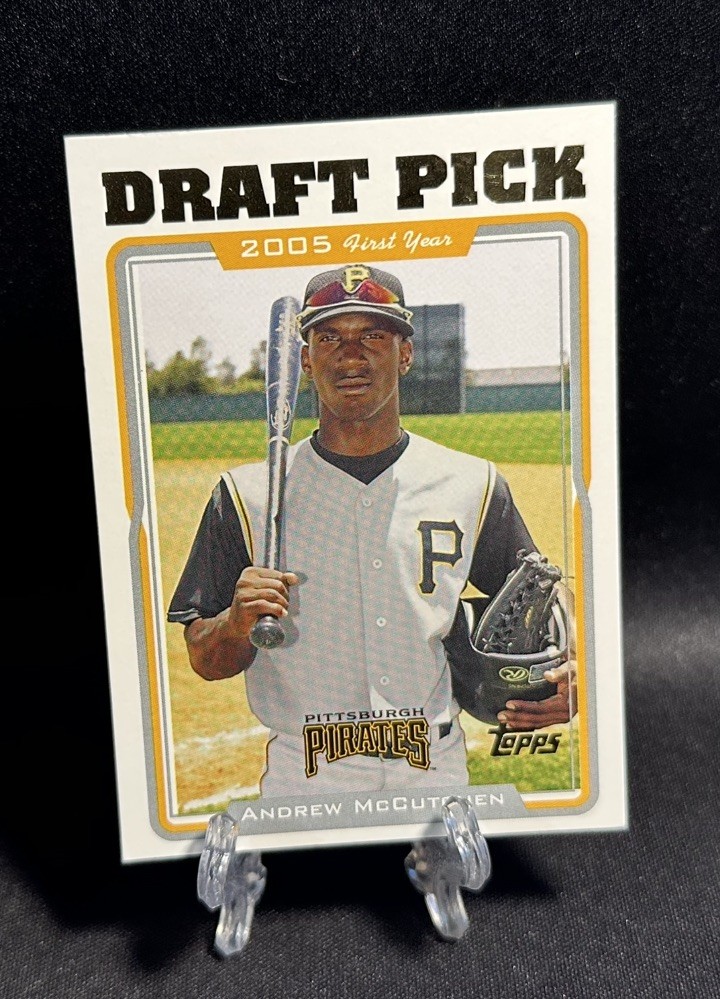 Andrew McCutchen Rookie Card 2005 Topps Updates & Highlights card #UH329 NM-MT