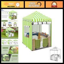 Heavy Duty Waterproof Playhouse Cover 600D, 47.5" x 47.5" x 60", PVC Windows D