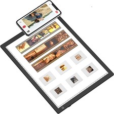 Slide Viewer Light Box, Ultra-Thin A4 USB Powered Light Scanner for Photo Sli...