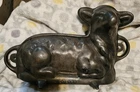 Vintage Griswold Cast Iron Lamb Cake Mold # 866 (921,922)