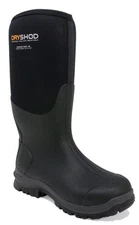 MEN'S SIZE 12 DRYSHOD LGX-MH-BK LEGEND MXT WATERPROOF RUBBER HUNTING FARM BOOTS