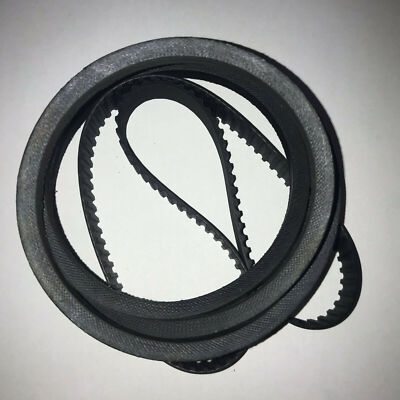 **2 NEW Replacement BELT** Central Machinery 8x12 44859 Lathe pt #'s 1520 & 1521