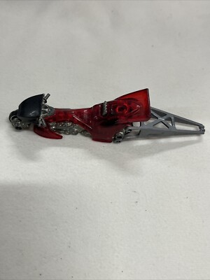 Hotwheels Tail Dragger Translucent Red Rare Tail Dragger