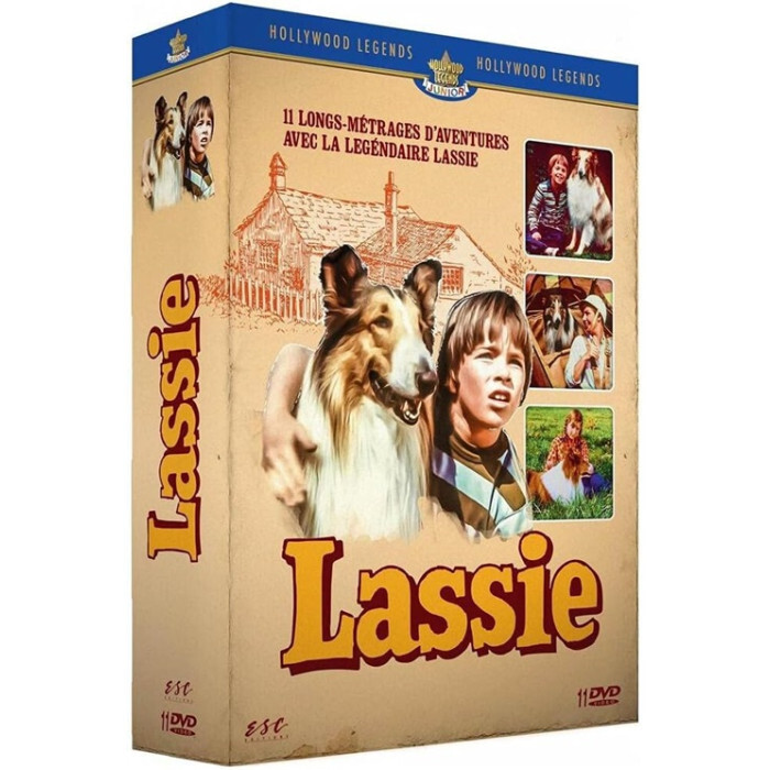 Lassie L'Integrale Film Cofanetto DVD Nuova