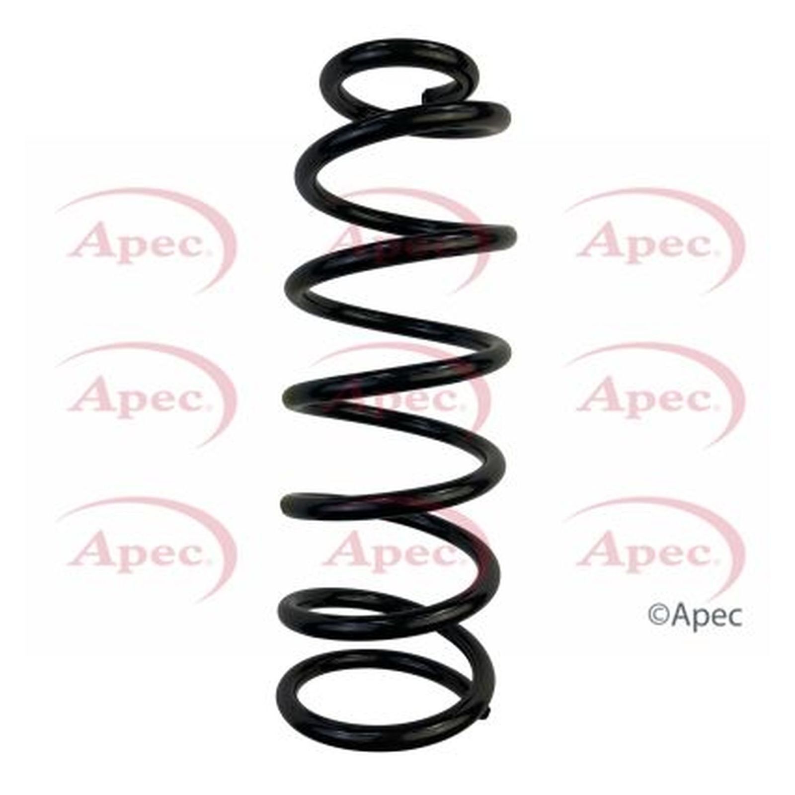 Rear Coil Springs (Pair) For Citroen C4 Grand Picasso 2.0 HDi 150