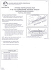 <!--F#f_0-->VT 1 & 2 COMMODORE HOLDEN FITTING INSTRUCTIONS DOOR SILL ROCKER PANEL PROTECTORS<!--F/-->