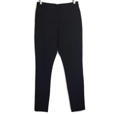 J.CREW Sz 6R Ponte Knit Pixie Pants Skinny Stretch Slim Cropped Charcoal Gray 