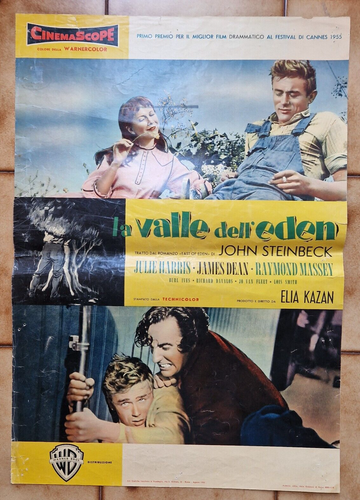 EAST OF EDEN JAMES DEAN 5 ITALIAN MOVIE POSTER PHOTOBUSTA FIRST RELEASE 1955 - 第 5/6 張圖片