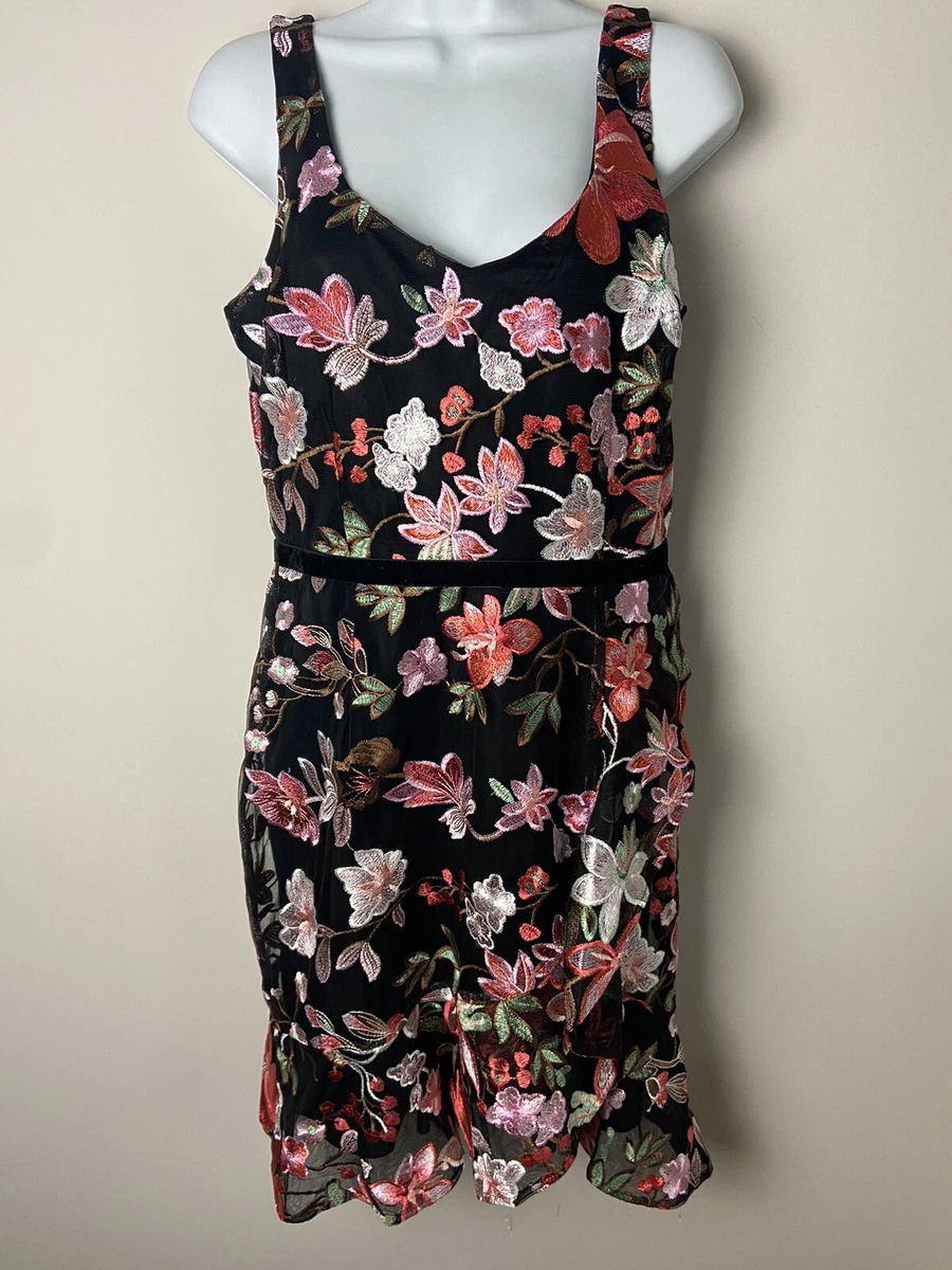 Sam edelman clearance floral embroidered dress